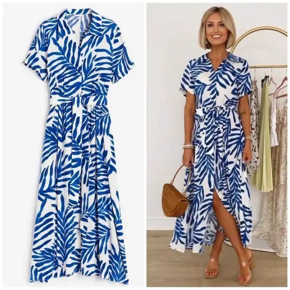 cotton voile maxi dress Lightweight Embroidered Cotton Maxi Dress